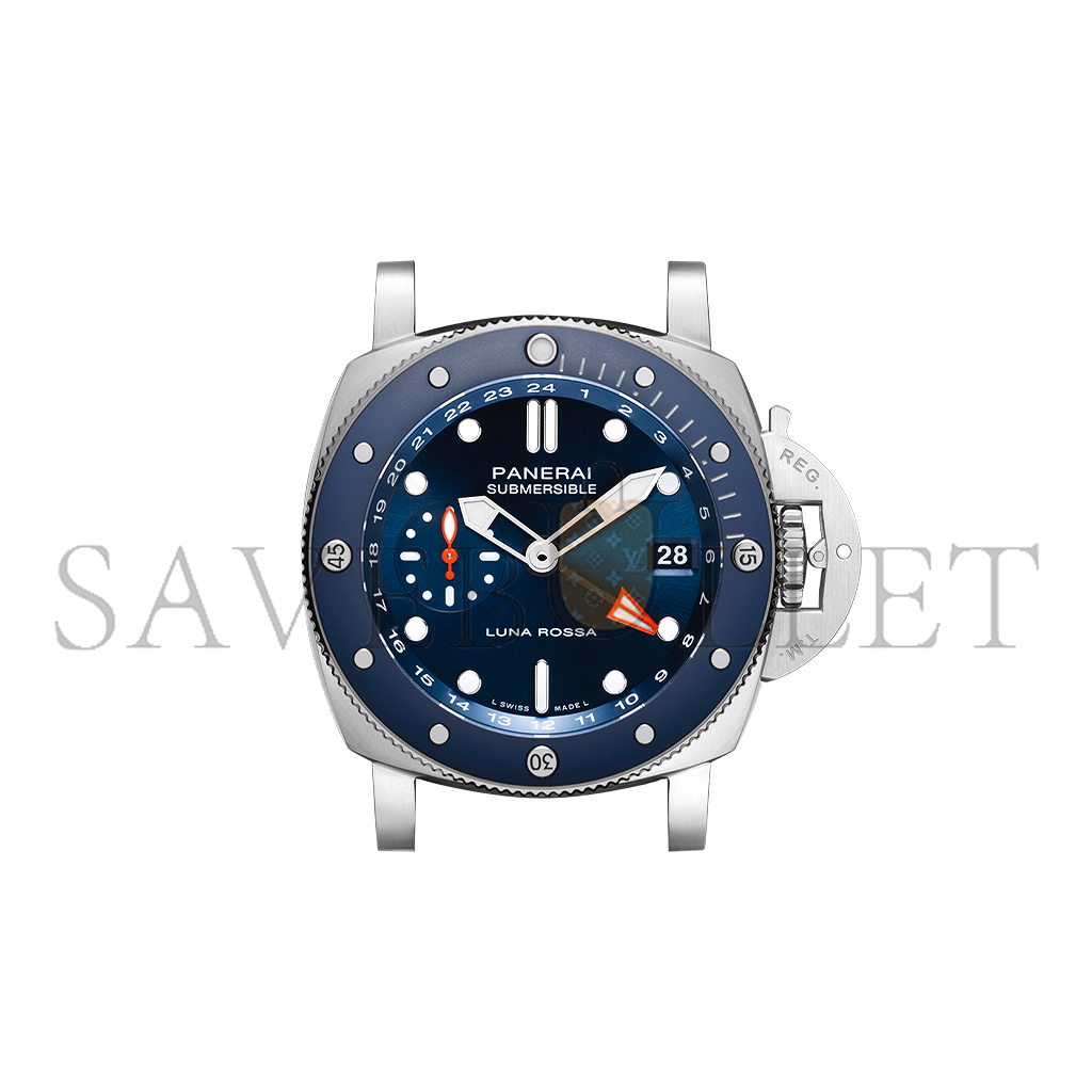 PANERAI SUBMERSIBLE GMT LUNA ROSSA TITANIO PAM01507